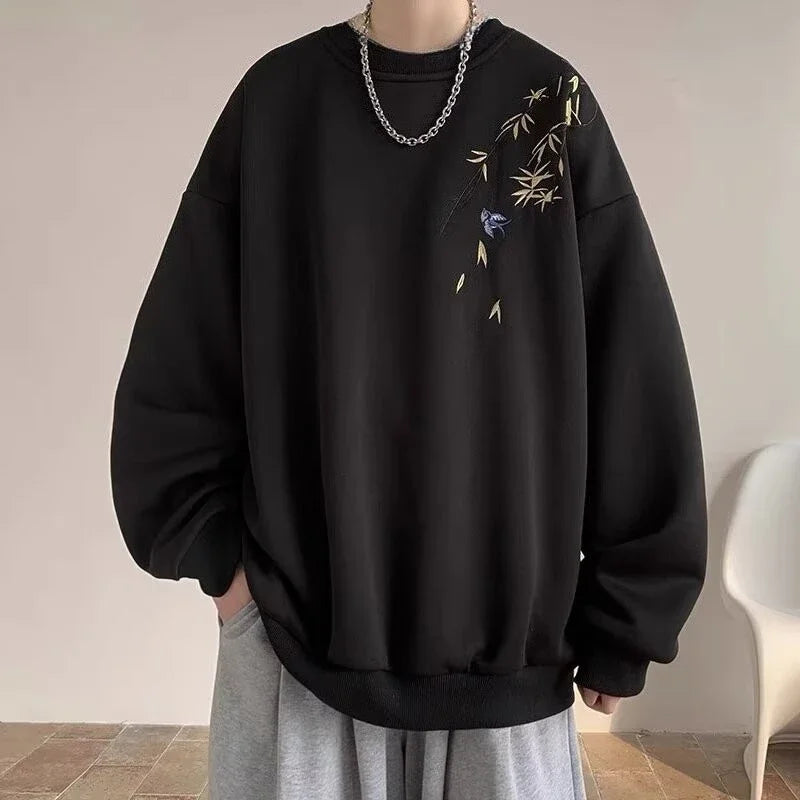 Bird Print Sweatshirt